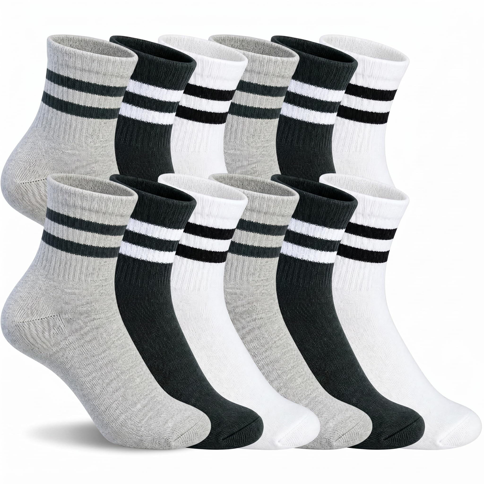 Calcetines Deporte Algodón Transpirables Running Gym Fitness Hombre Mujer