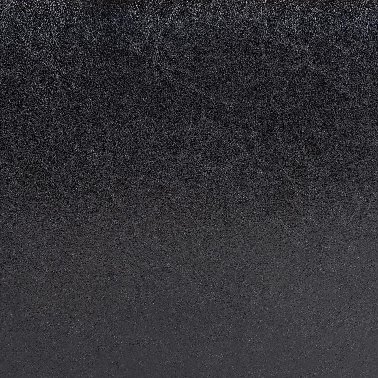 Baxton Studio OMY-051-J023-Black Ottoman, 21Lx29Wx18H, Raven Black