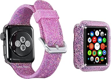 glitter apple watch case