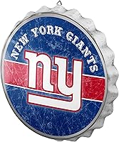 Vista 16 de NFL Team Logo Distressed Metal Hanging Wall Bottle Cap Sign