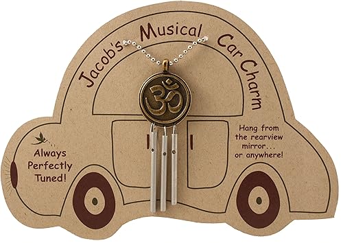 Miniatura 2 de Abalorio musical para coche de Jacob, símbolo Om Mini carillón de viento