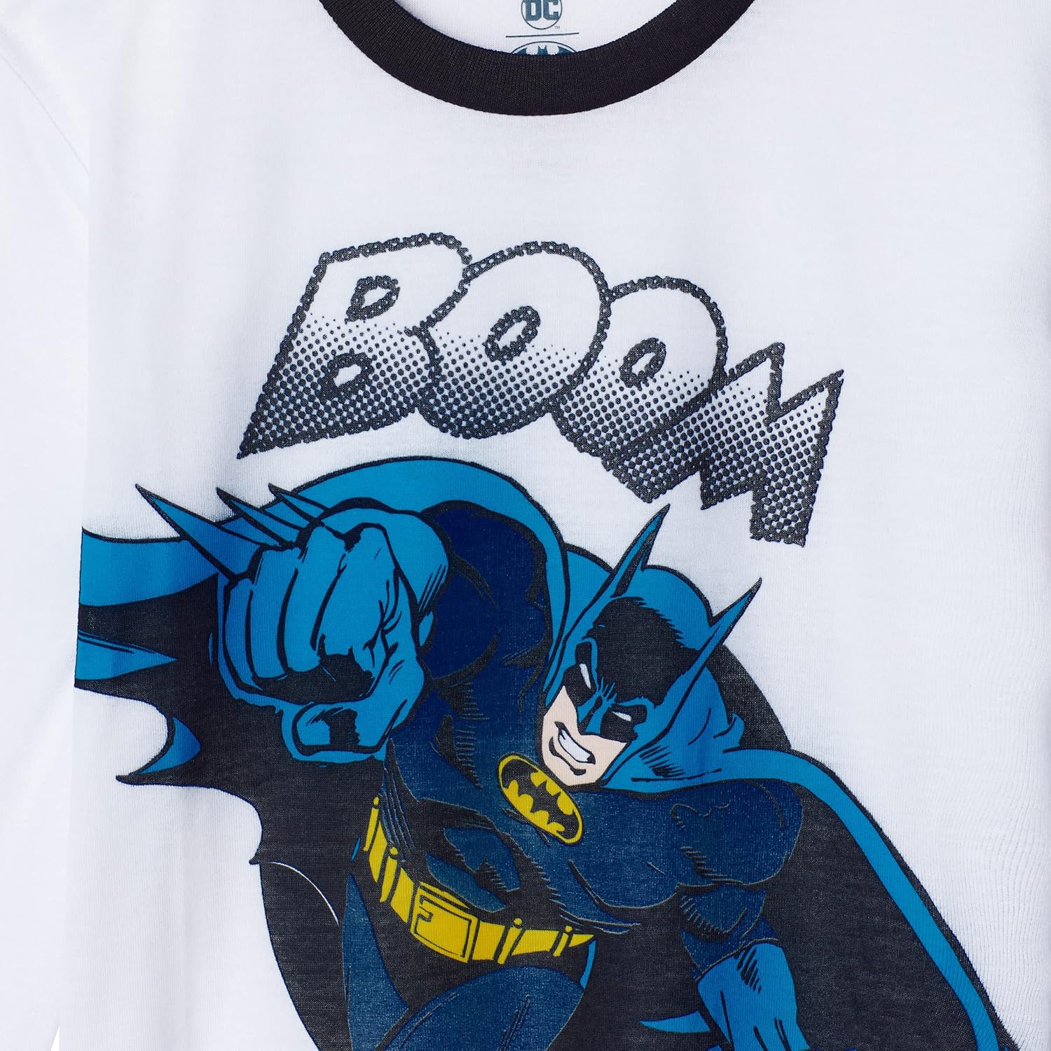 BATMAN Boys Pajamas for Kids | 4 Piece Sleepwear Sets for Boys Pajama Bottoms and Sleep Shirts for Big Boy and Toddlers - Image 2