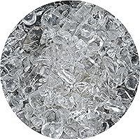 Vista 20 de Amazing Gemstone Chips de cristal de piedra lunar arcoíris para acuario, grava para pecera, pequeñas virutas de piedra rodada y pequeños cristales