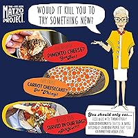 Vista 6 de The Matzo Project Chips de matzo crujientes, sabor a sal marina, vegano, sin nueces, paquete de 24 bocadillos a granel, 1 onza cada uno, envueltos