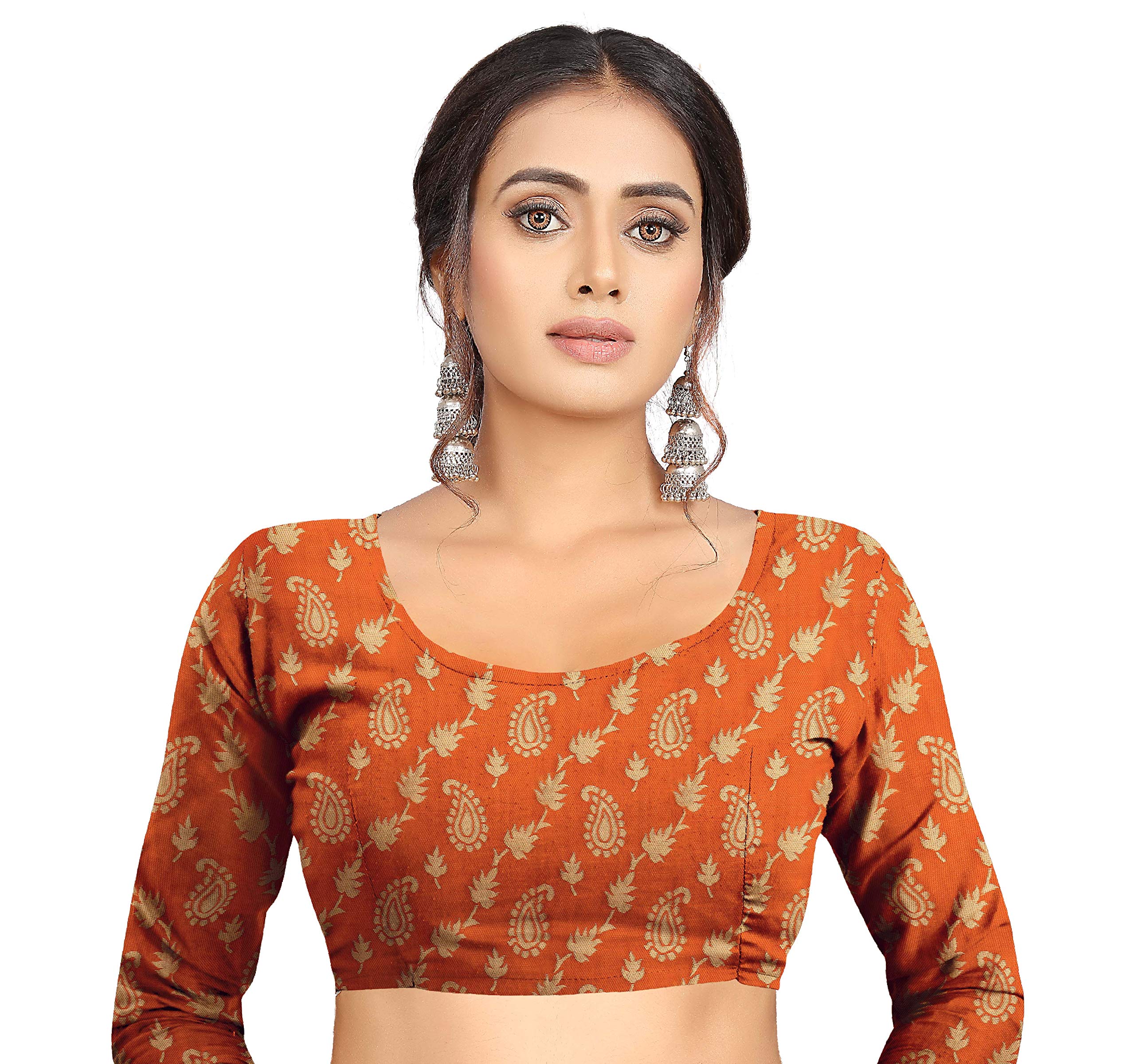 Women's Art Silk Blouse-image-37