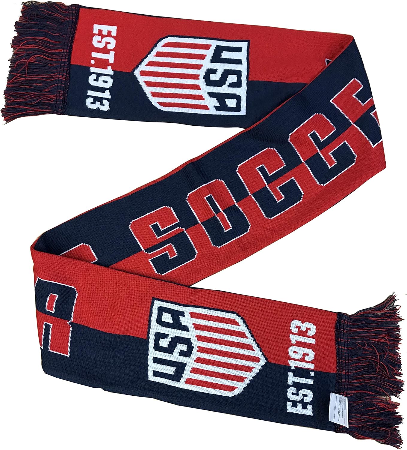 US Soccer Reversible Knit Scarf - Image 3