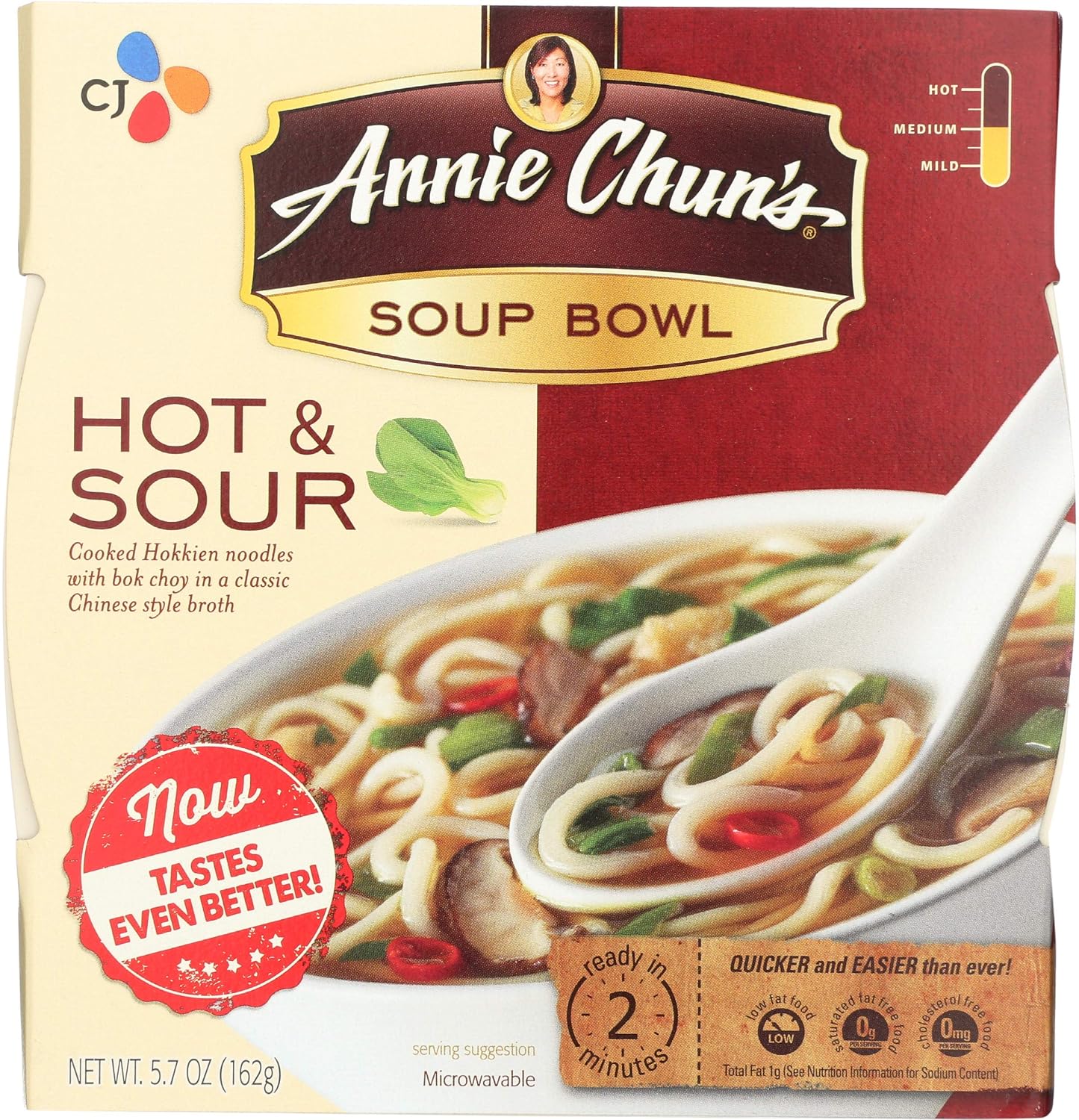 Annie Chun's Hot & Sour Soup Noodle Bowl, 5.5 oz
