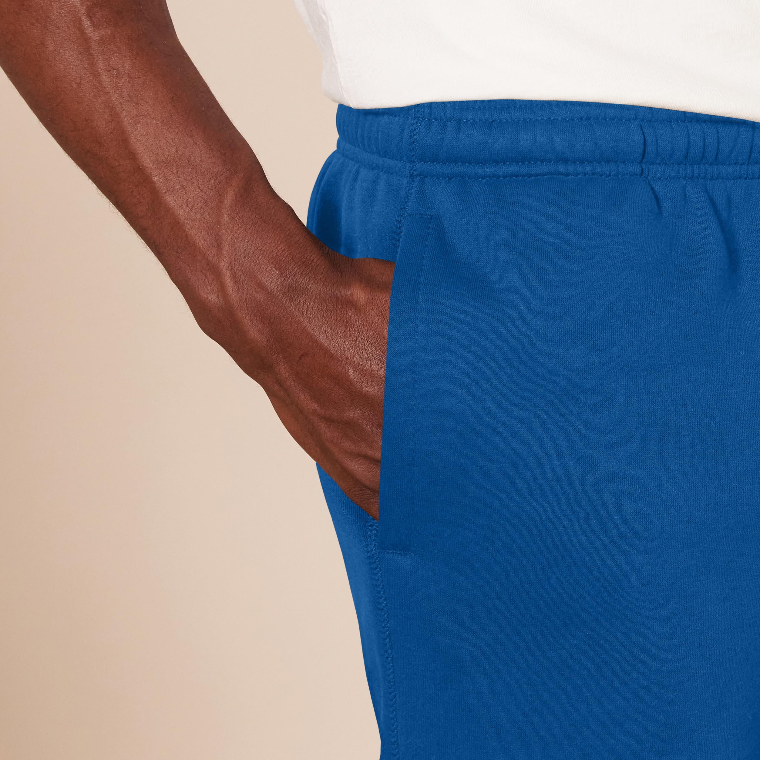 Amazon Essentials Pantaloni Sportivi in Pile con Fondo Aperto (Disponibili in Taglie Extra Forti) Uomo