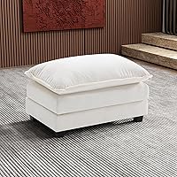 Vista 17 de Ihanherry Sofá Modular en Forma de U de 146" Moderno, Conjunto de Sillonetas en Nube con 2 Otomanos, Sofá de Chenilla de 6 Asientos con Asiento Café