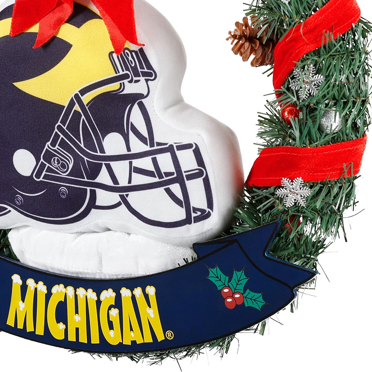 FOCO NCAA Unisex 20" Helmet Door Wreath