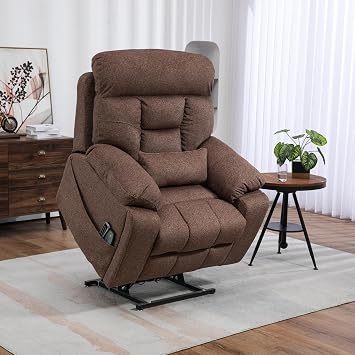 4 Motors Electric Lift Chair Oversized Power Recliner Sofa Chair for Adults