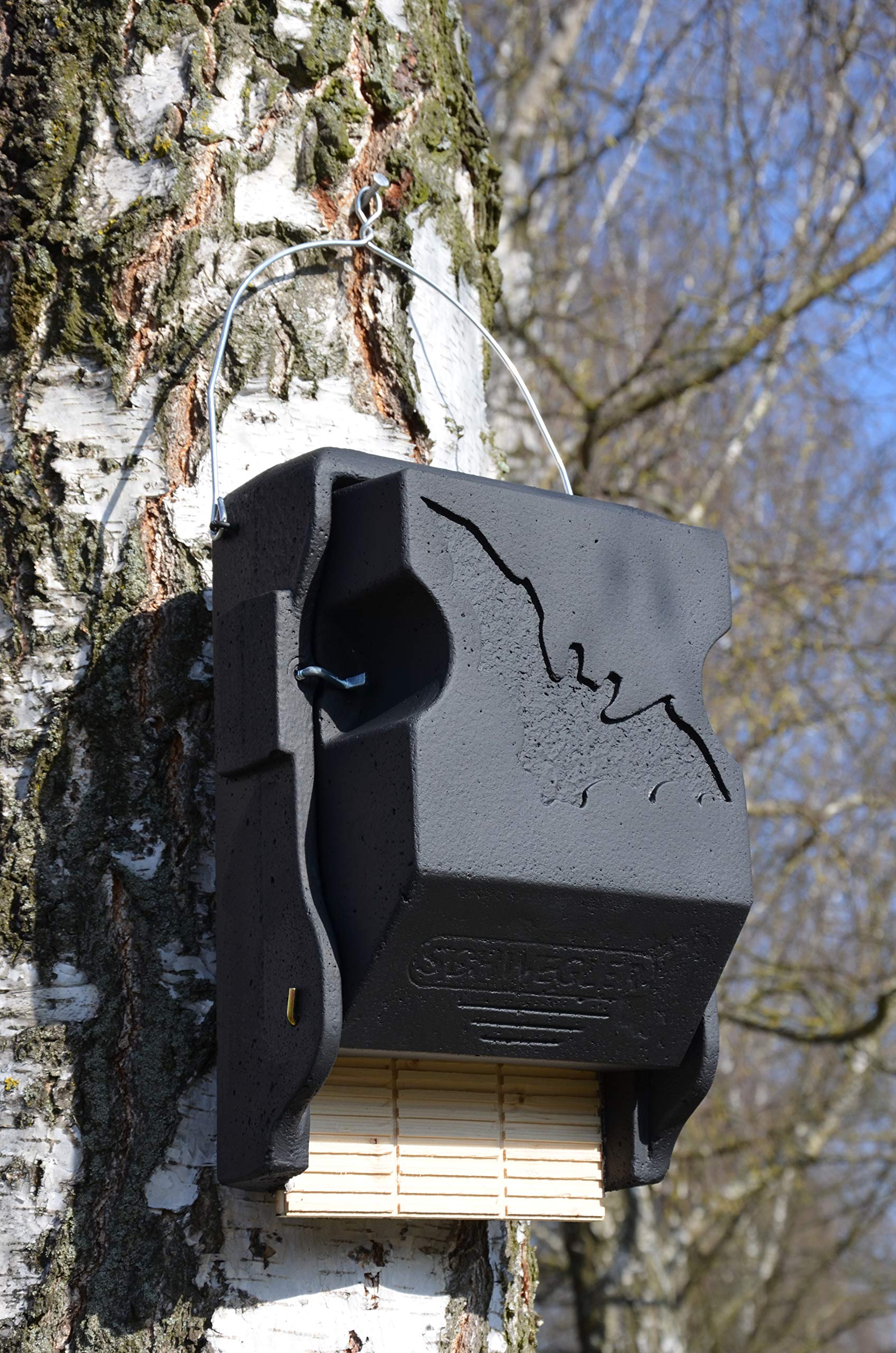 Fledermaus-Grossraum-Flachkasten 3FF mit Inspektionsluke Naturschutzprodukt