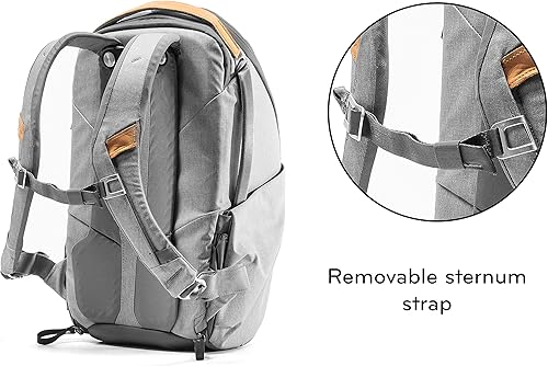 Miniatura 6 de Peak Design Mochila con cremallera para uso diario 15L, Ceniza, talla única