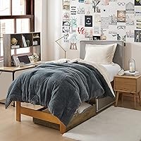 Vista 1 de Byourbed Plumpy Pudgy Portly Chunky Bunny - Edredón Coma Inducer® Twin XL - Abedul con semillas de amapola