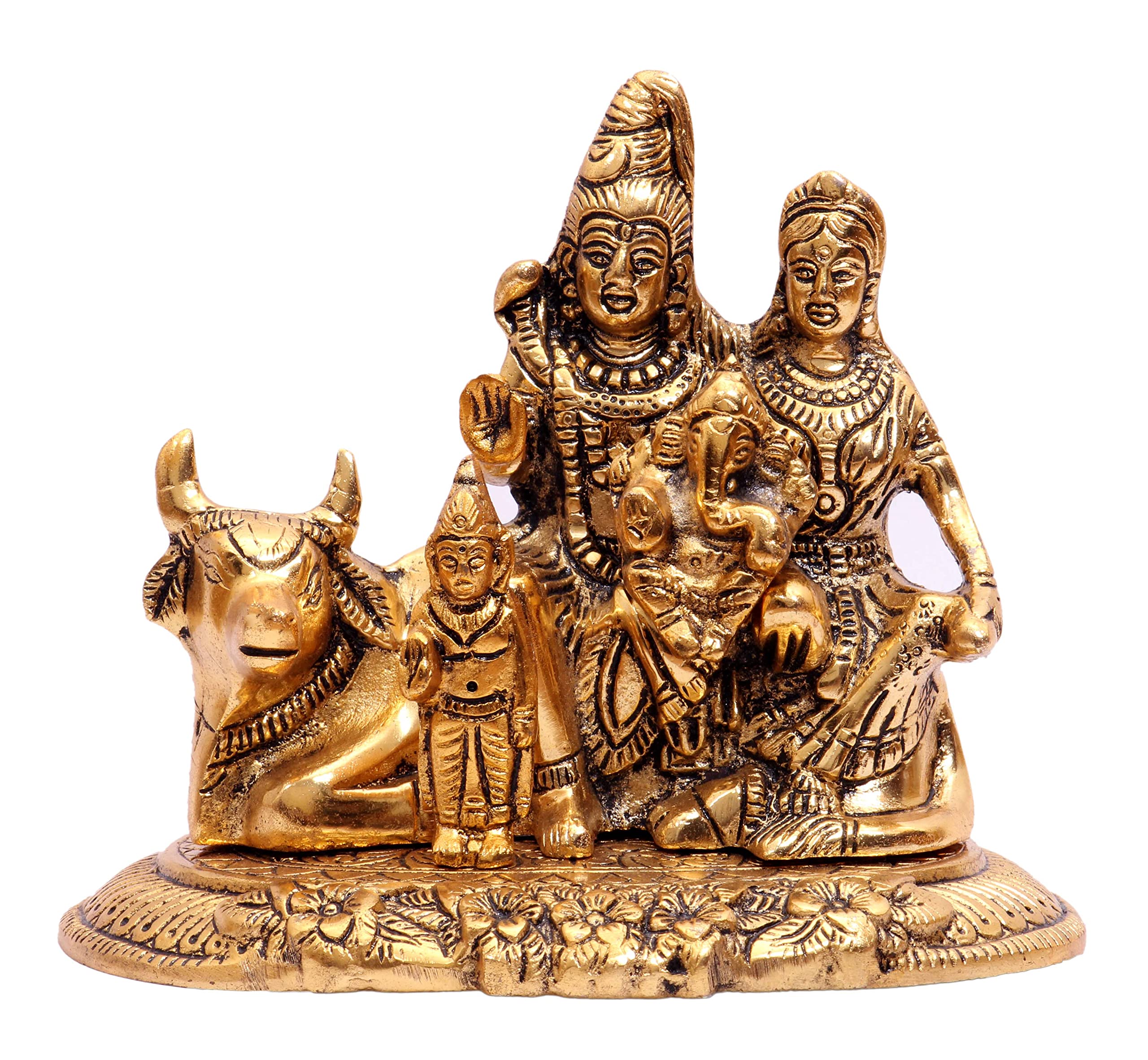 Buy Pinkcity Forever Handicraft Lord Shiva Parvati Ganesha Idol and