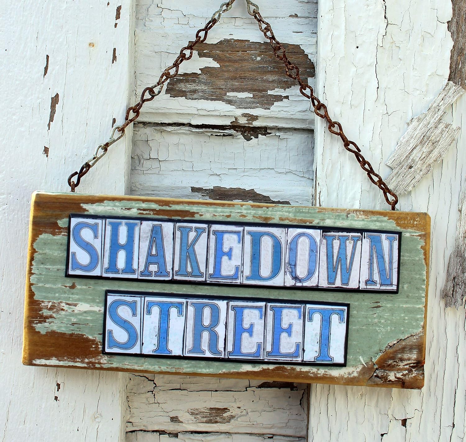 Shakedown Street Salvage Wood Sign Wall Art
