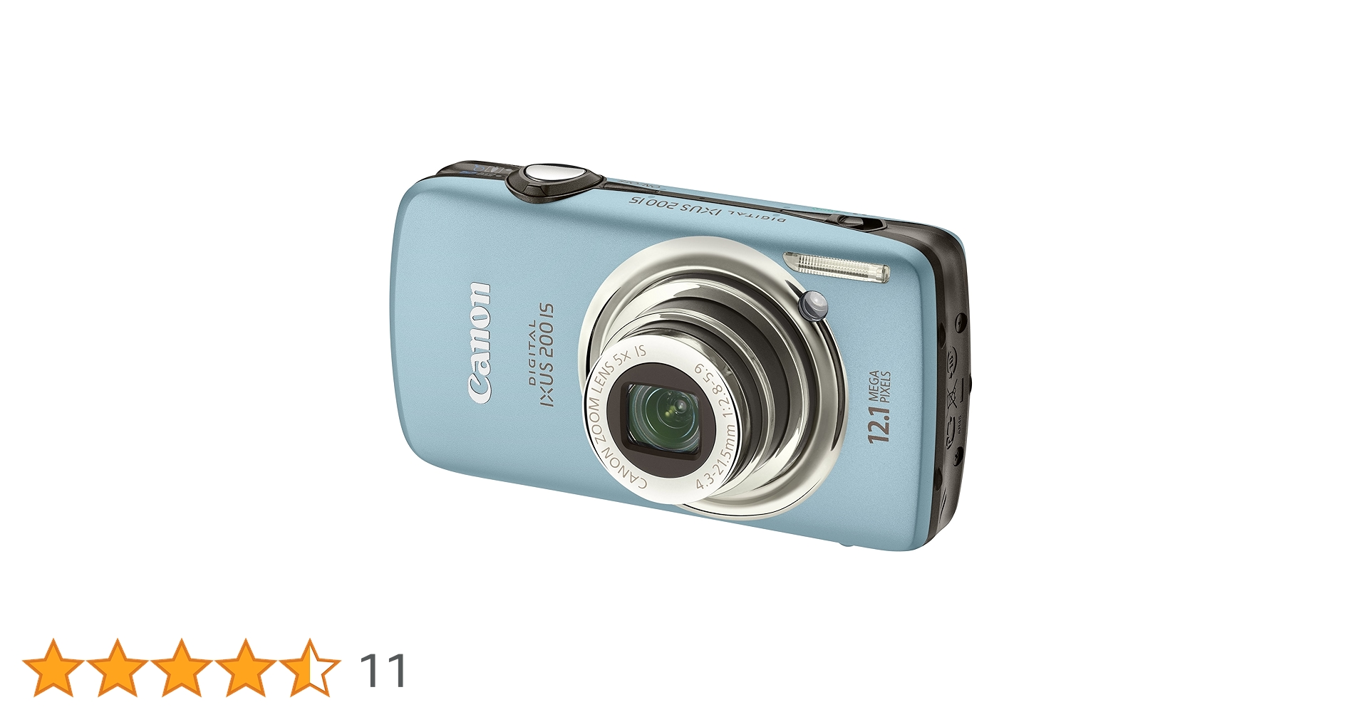 Canon Digital IXUS 200 IS Digital Camera - Blue (12.1