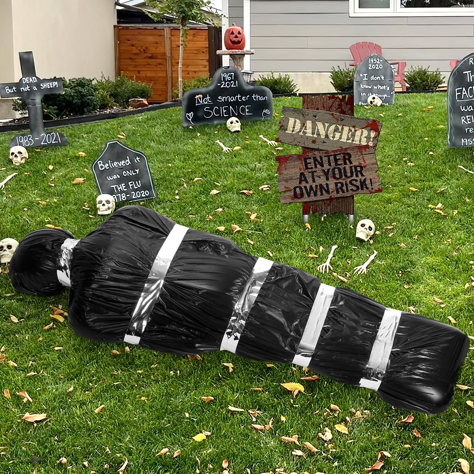 Amazon.com: 5.4ft Halloween Decorations Outdoor Props - Scary Hallowmas ...