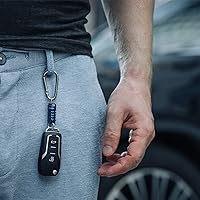 Vista 7 de Llavero Conector Magnético Titanio Acero Latón EDC Mag Cuentas Clave Segura Cierre Rápido Mosquetón Llaves Desmontable Fácil Acceso