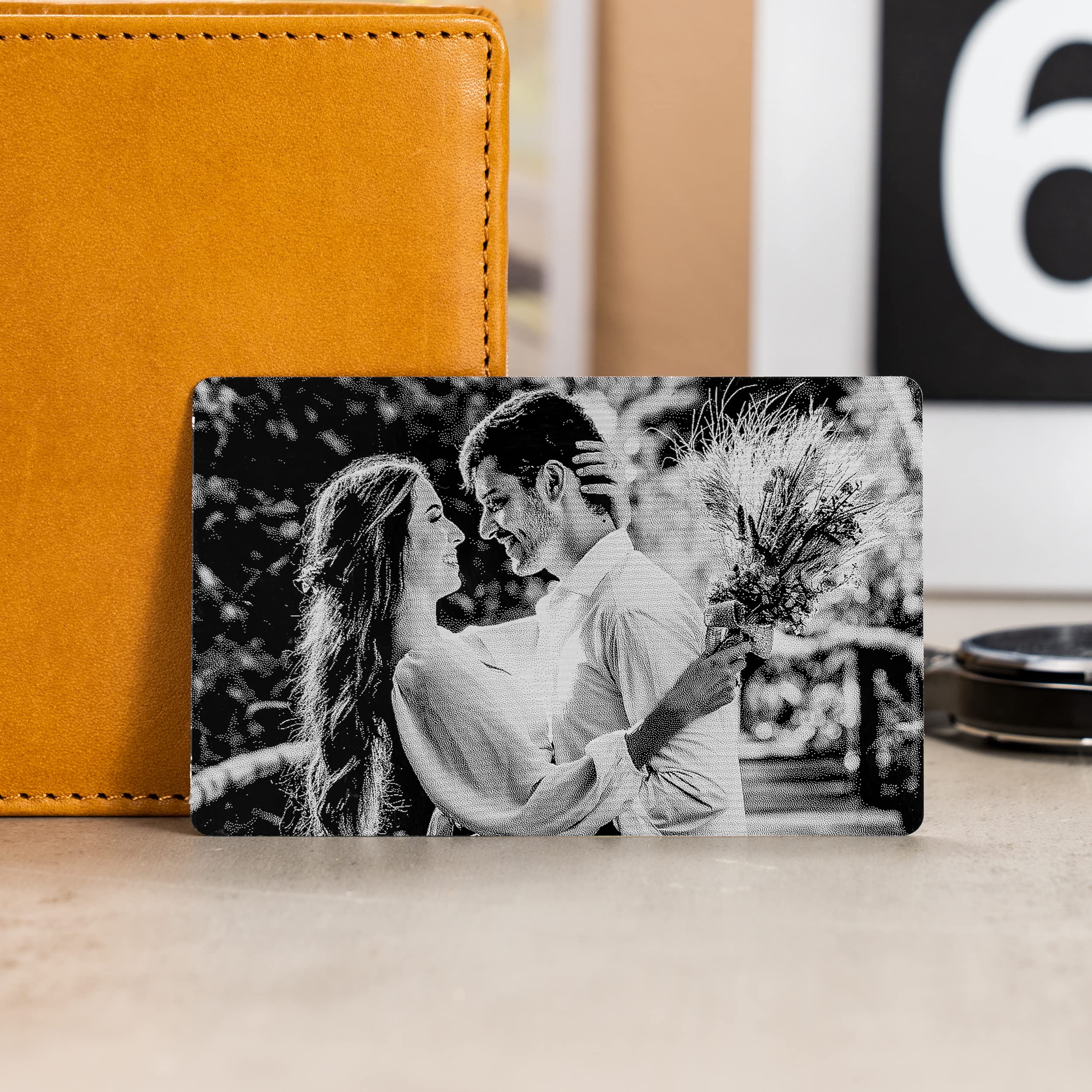 Portafoglio Con Foto In Metallo Personalizzato - Italia - Foto 3