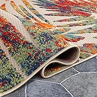 Vista 6 de Superior Alfombra de pasillo para interiores y exteriores, cubierta de piso, decoración perfecta para patio, dormitorio, cocina, sala de estar