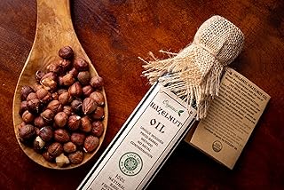 Raw Organic Cold-Pressed Hazelnut Oil, 8.45 fl oz