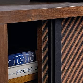 Amazon.com: Sauder 420833 Harvey Park Entertainment Credenza, For