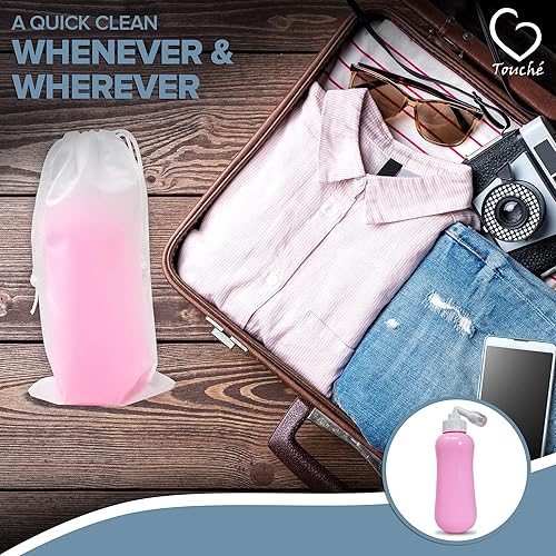 Miniatura 7 de Touché Bidé portátil de mano – Bidé personal de viaje para botellas vacías y limpiador de parto, ideal para viajes, camping, mujeres, bebés,