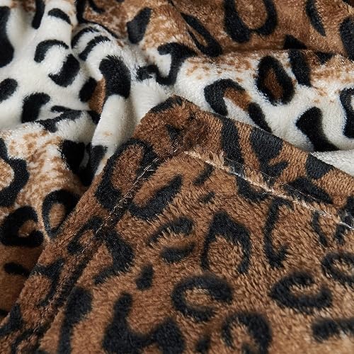 Miniatura 10 de Home Soft Things Manta de cama estilo safari animal, azul, tamaño individual