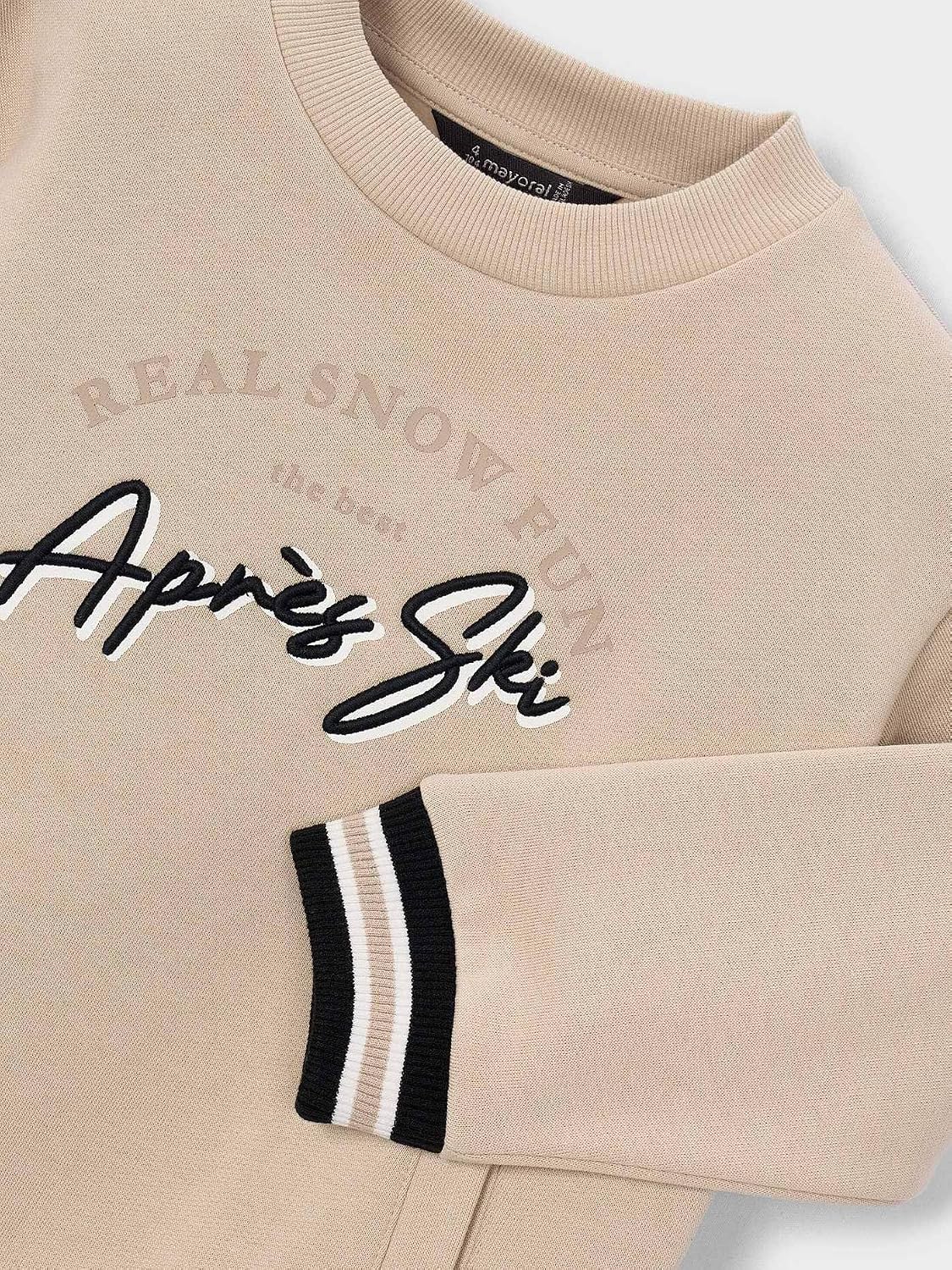 Mayoral Embroidered Pullover for Boys Col. Mole