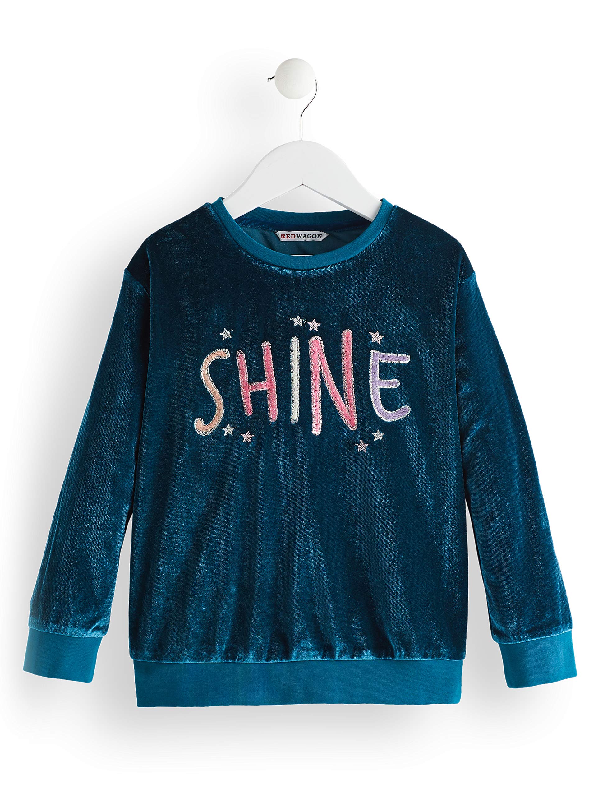 Sweat-shirt fille confortable en coton bleu 5 ans - 5