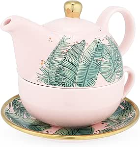 Amazon.com | Addison Tropical Tea for One Set: Tea Sets