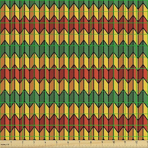 Vista 398 de Ambesonne - Tela de punto elástica