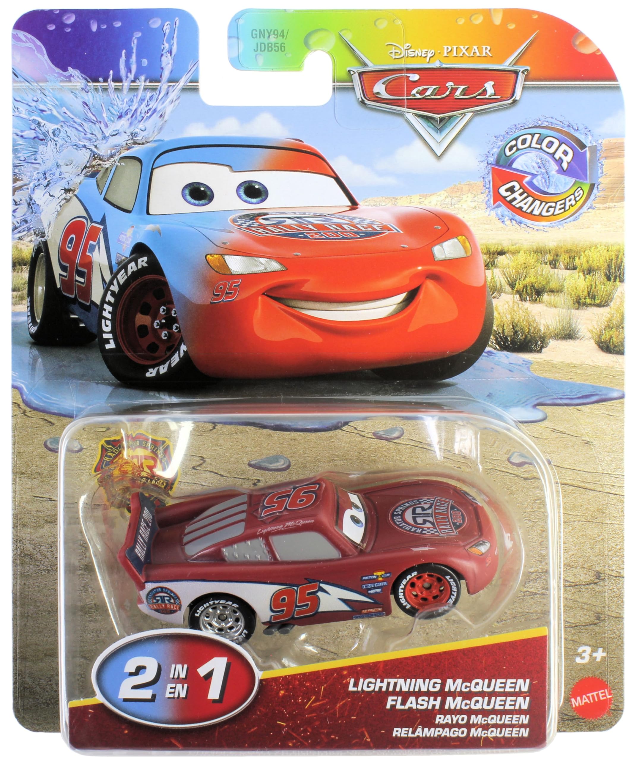 マテル　カーズLightning McQueen ハウラー、ピットクルーセット Disney / Pixar Cars Metal Road Trip Lightning McQueen & Racing
