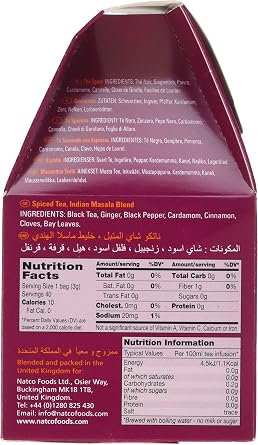 Natco Spiced Tea - Masala Blend 40s