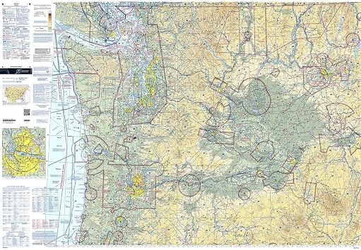 FAA Chart VFR Sectional Seattle SSEA Current Edition