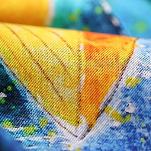 Miniatura 7 de Juego de 3 toallas de cocina versátiles 100% algodón, toalla de té, servilleta, limpieza de mesa, decoración, regalo de inauguración de la casa