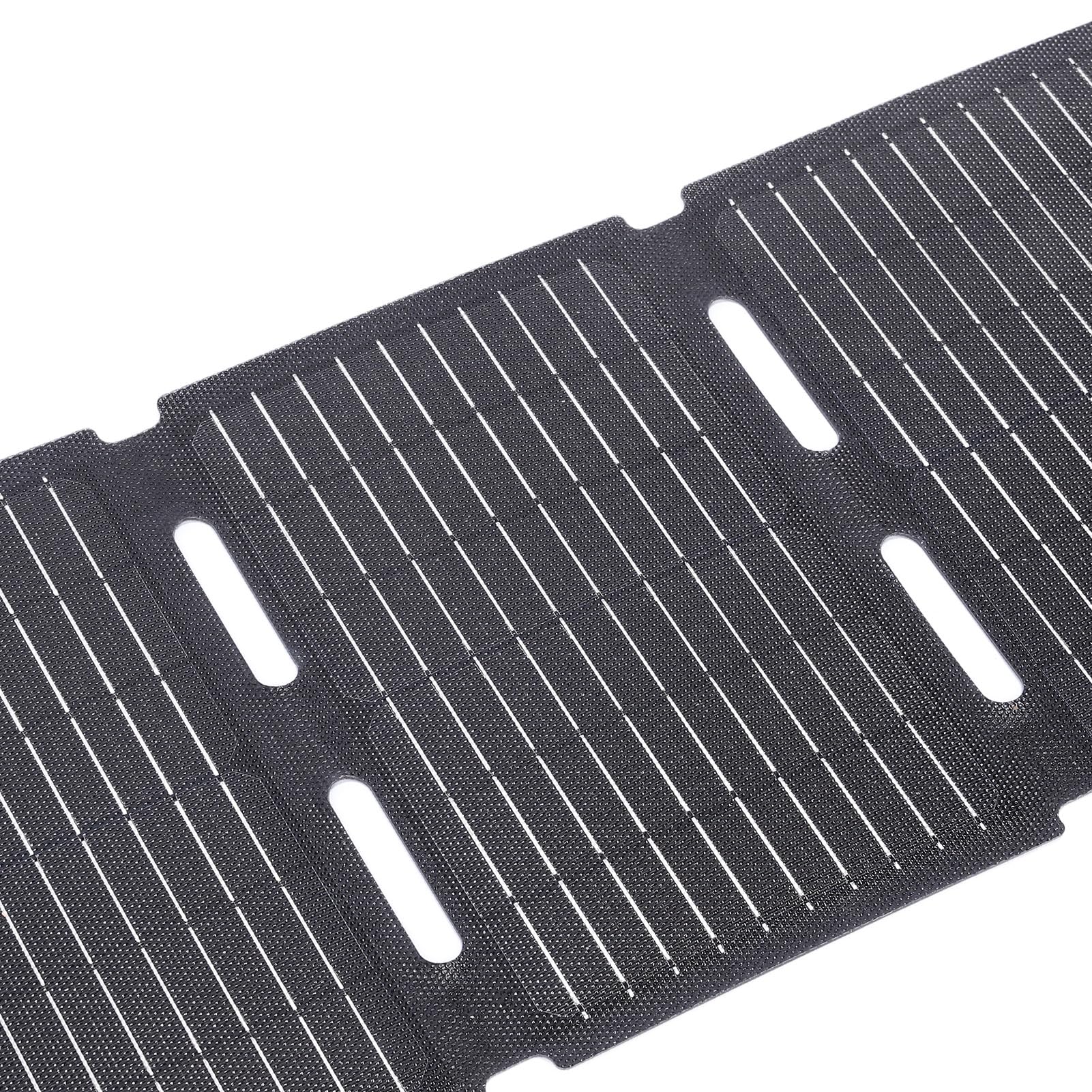 SUNGOOYUE Składana Przenośna ładowarka z Panelem Słonecznym 120 W z Ogniwami Monokrystalicznymi ETFE i aluminiową ramą Podwójne USB C PD Szybkie ładowanie Do Pieszych Wędrówek Kemping RV Do Użytku