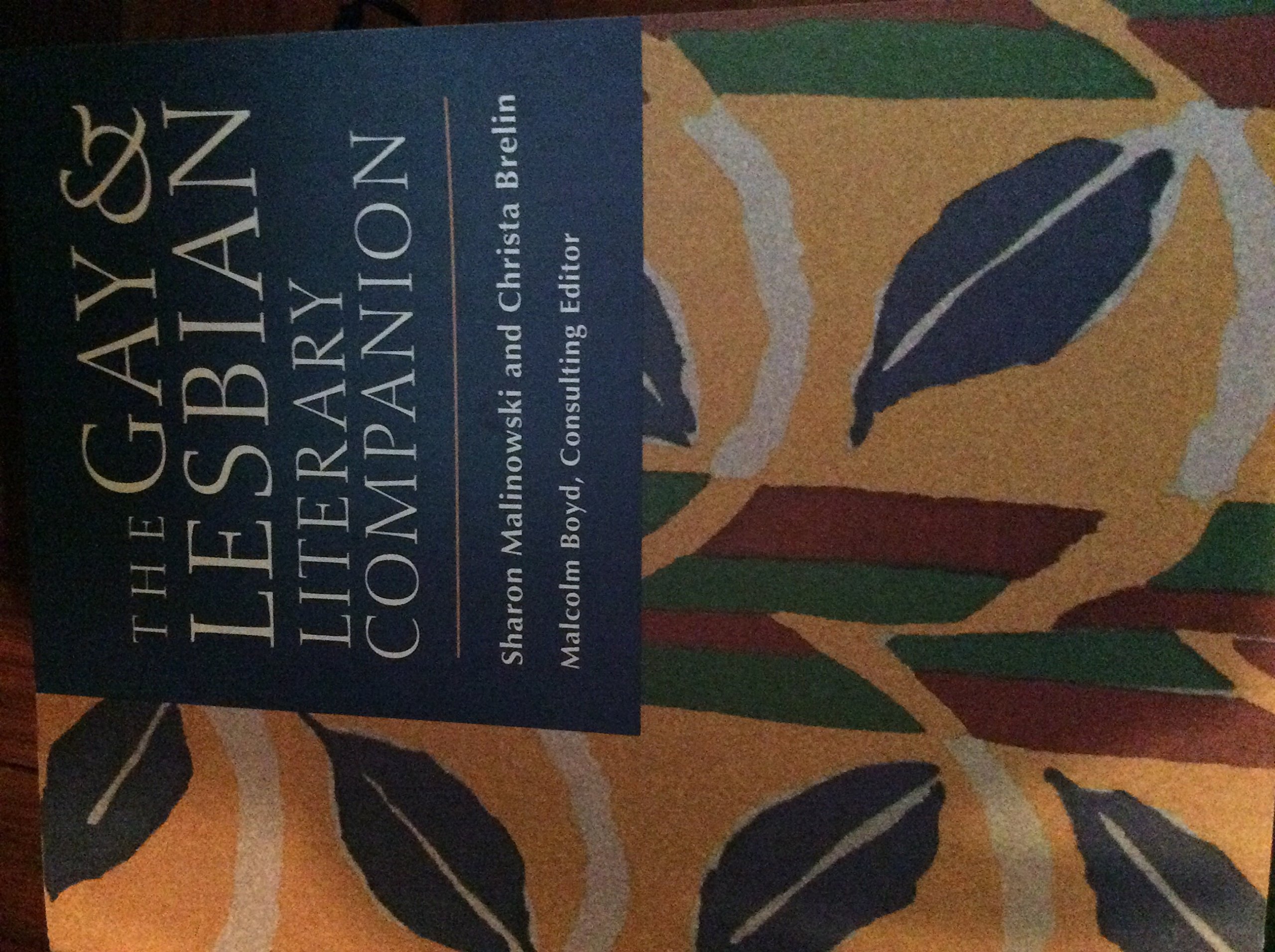 The Gay and Lesbian Literary Companion