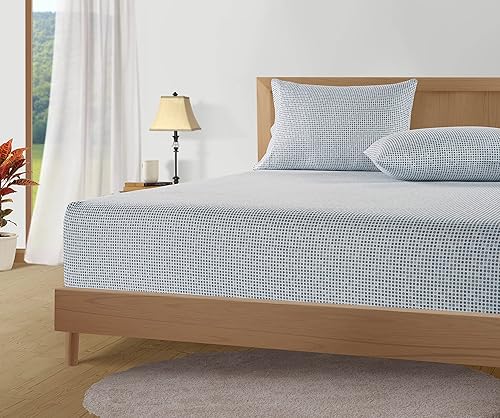 Miniatura 3 de LANE LINEN Juego de sábanas de franela de 100 % algodón de 4 piezas, tamaño King, ligero, cepillado para mayor suavidad, acogedor, bolsillo profundo