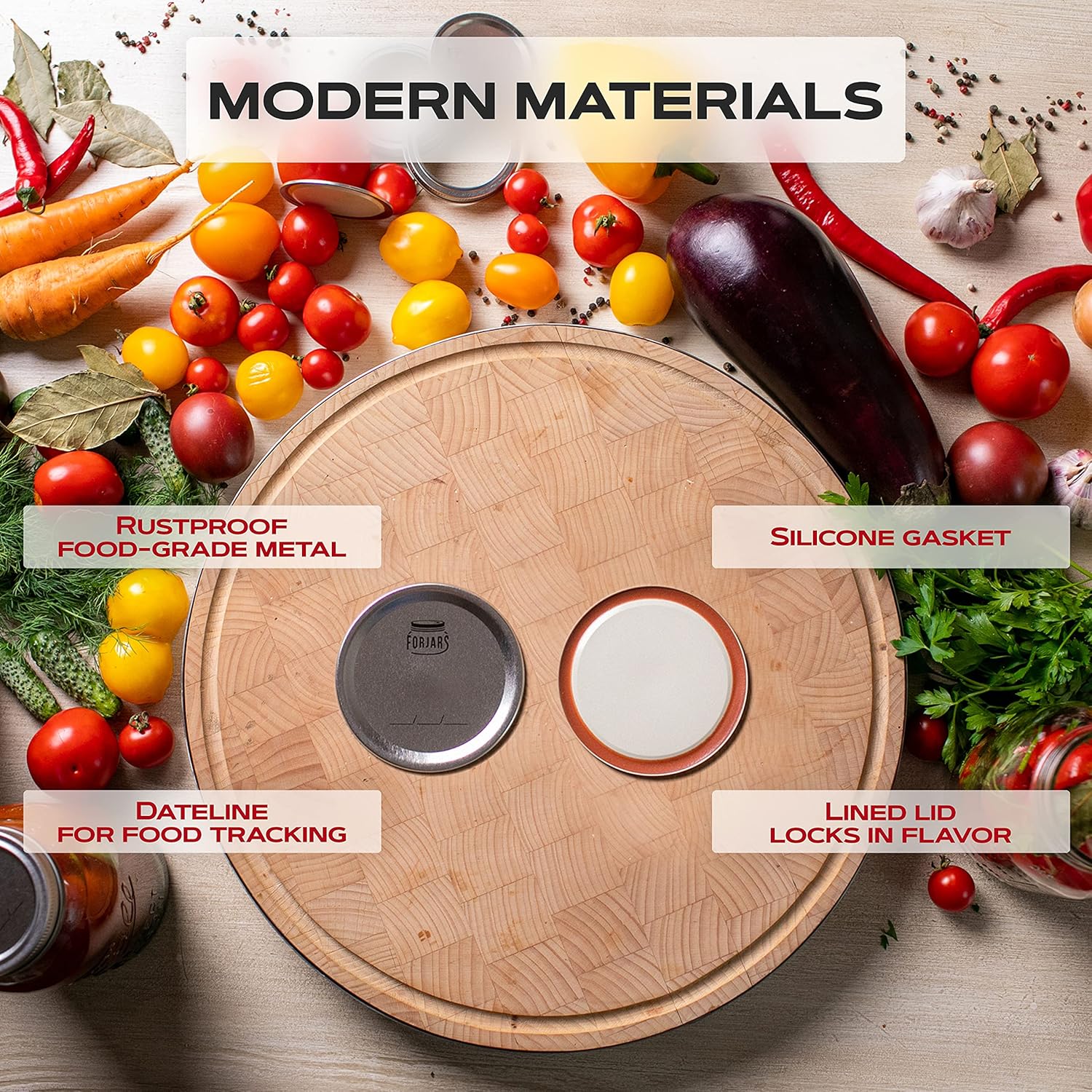 Seal in Freshness: FORJARS Canning Lids Review for Effortless Food Preservation