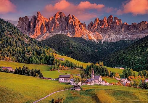 Miniatura 2 de Clementoni Collection-Magical Dolomites 39743 1000 Piece Adult Puzzle Made in Italy Multi-Coloured