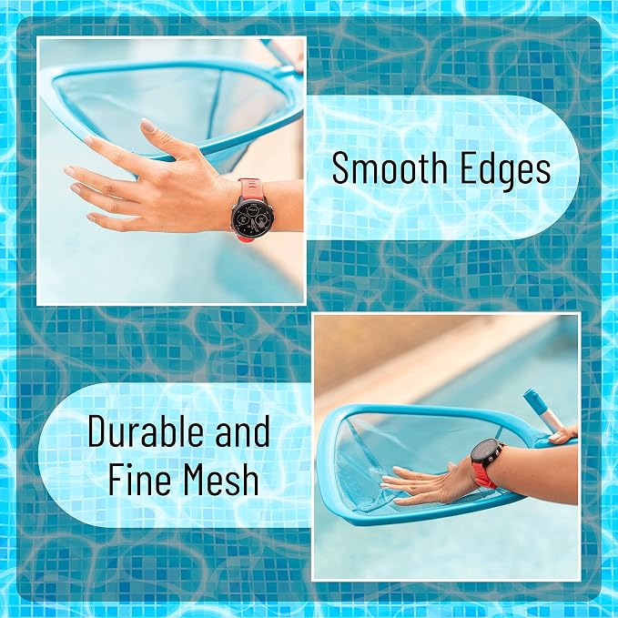 Red Saca Hojas para Piscina con Poste de 25 Pulgadas miniatura 4