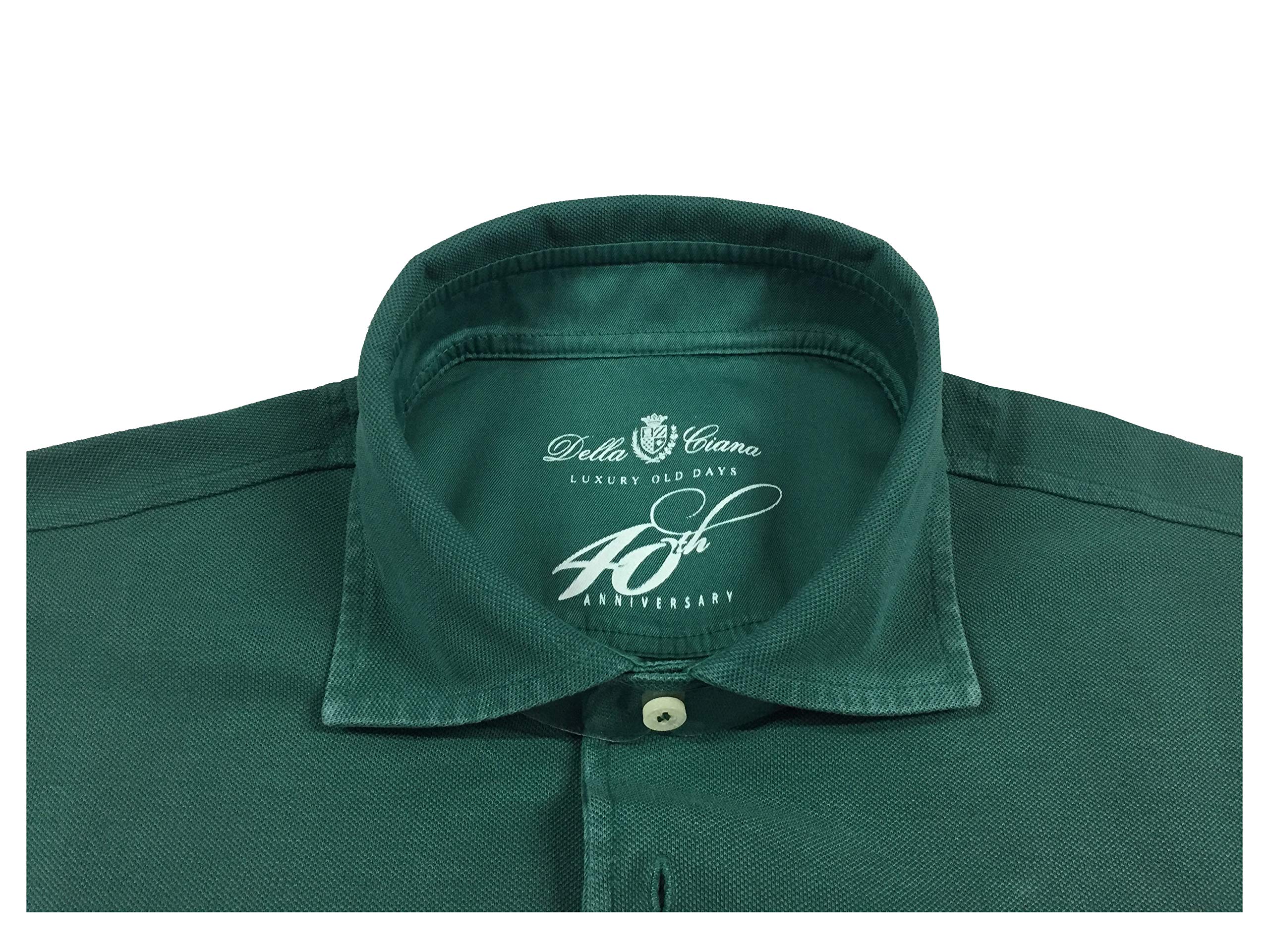 Polo Uomo Mezza Manica Piquet Alloro 41/201A 100% Cotone Made in Italy