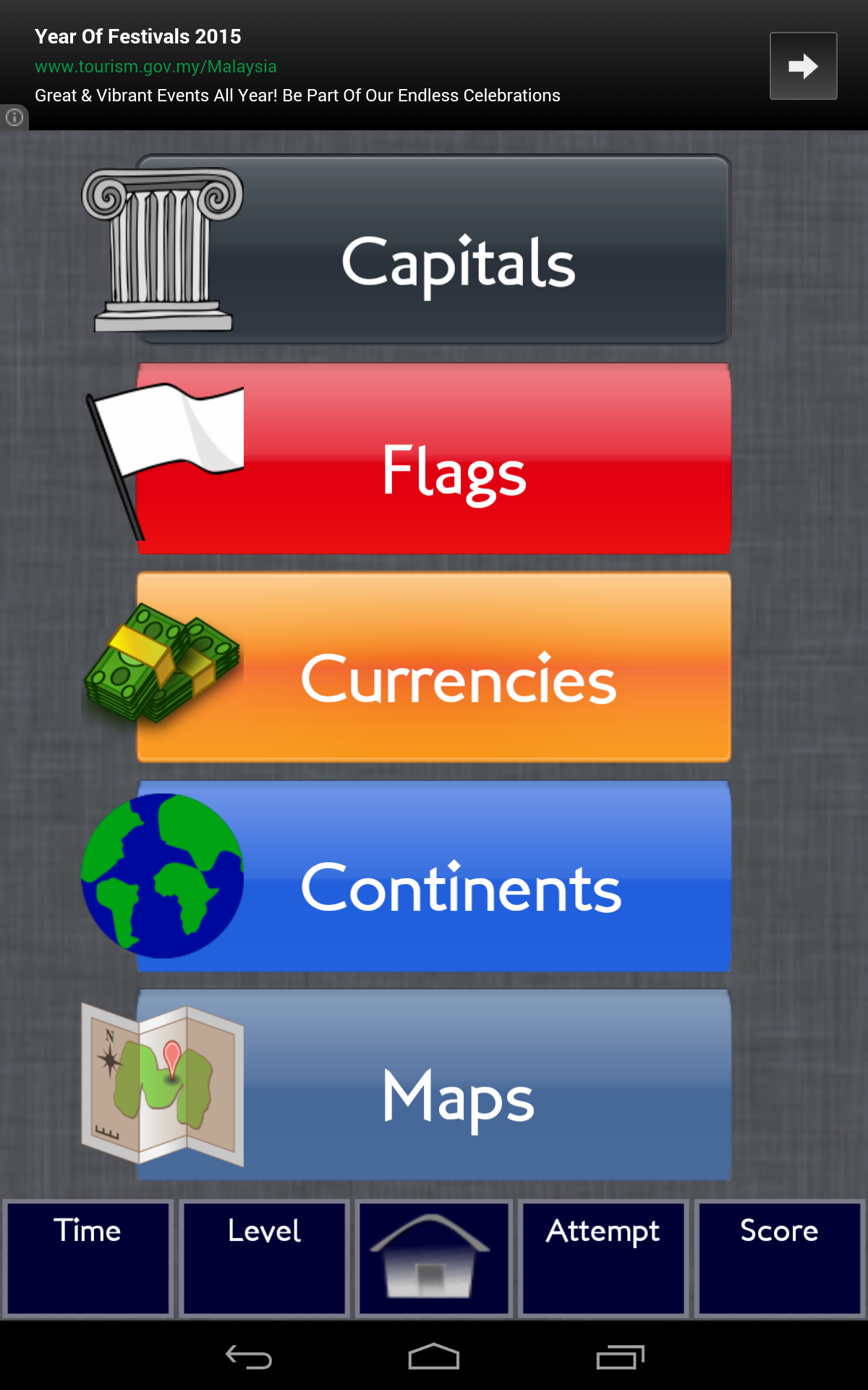 Geography Memory Free - App on Amazon Appstore