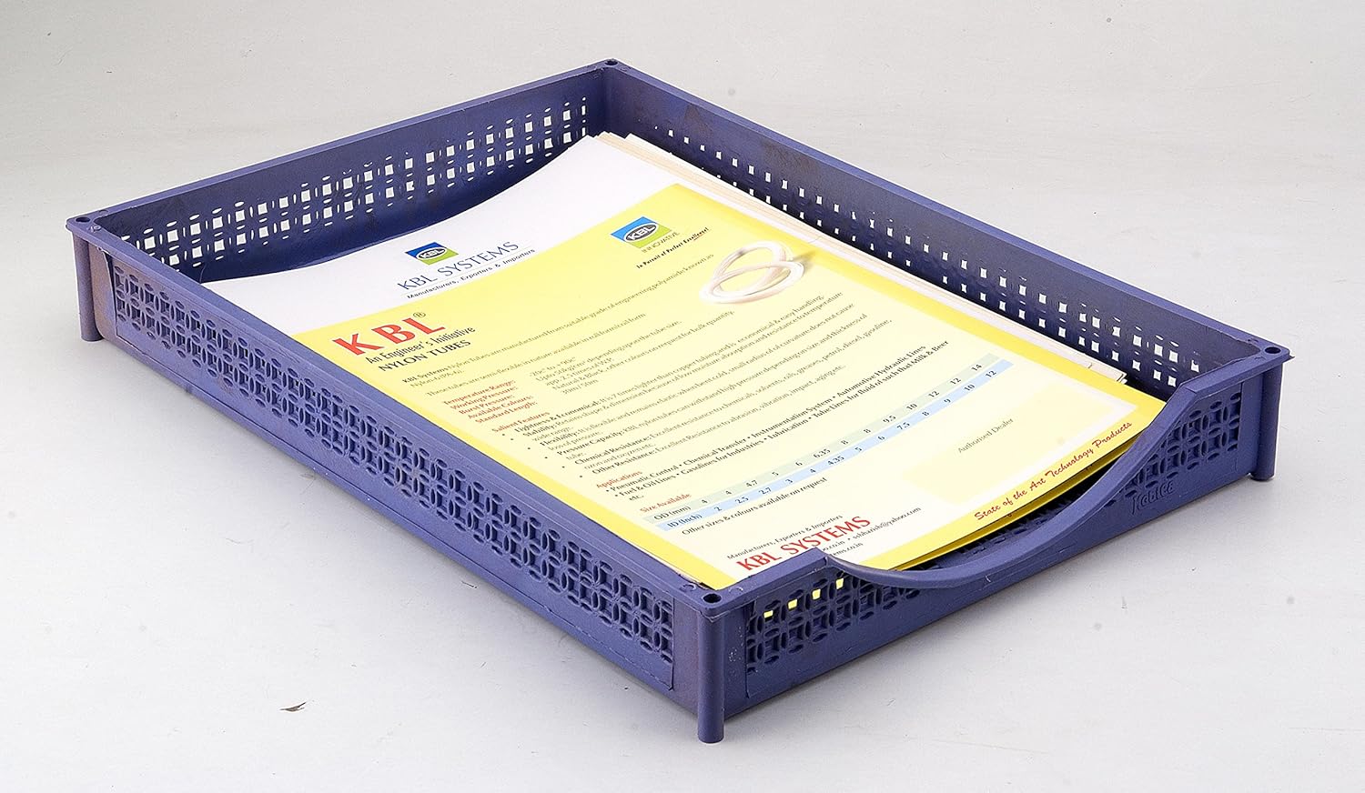 Kebica Plastic File Tray/Rack 1 Compartment (Set of 10) : Amazon.in ...