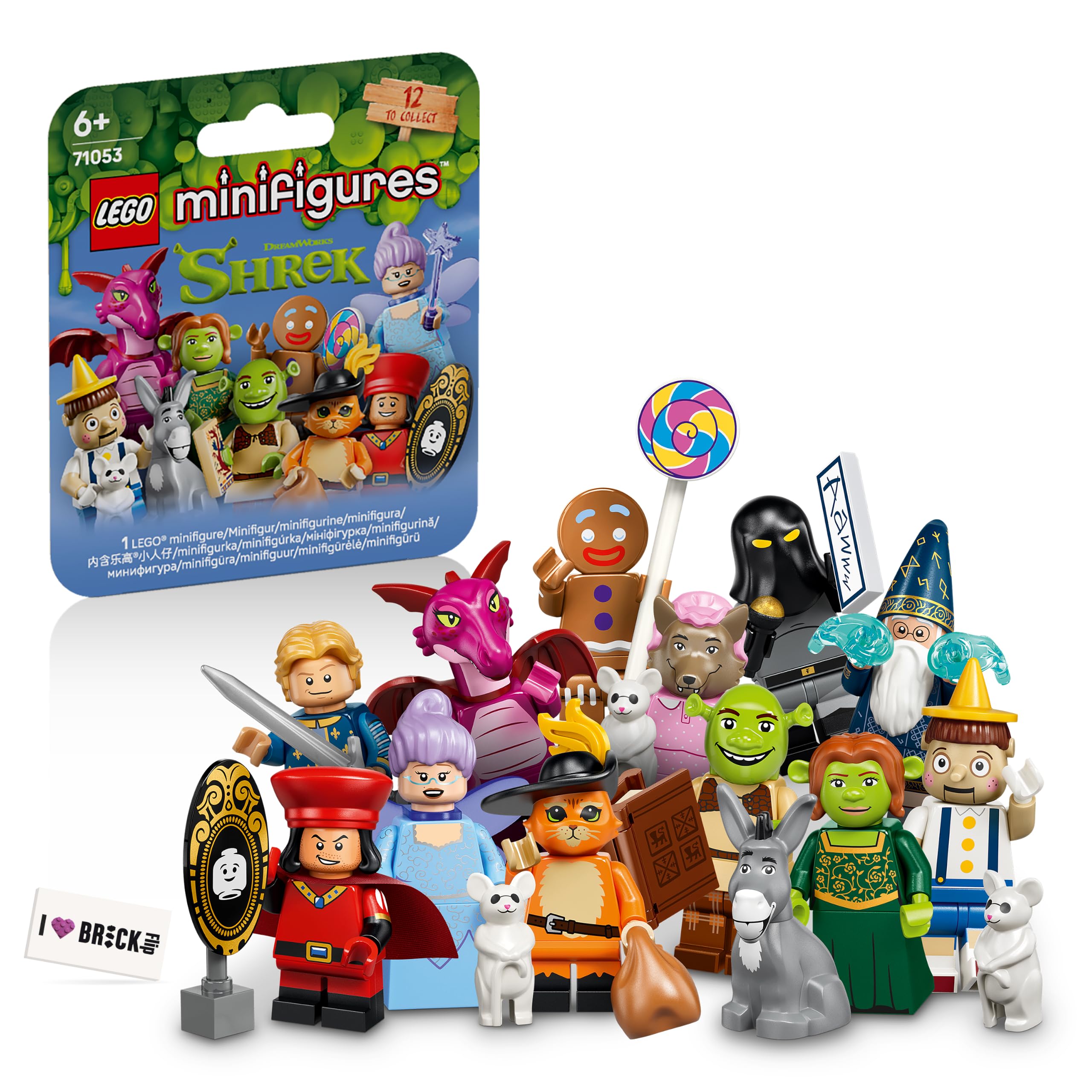 LEGO Shrek seria minifigurek – kompletna seria LEGO (LEGO 71053)