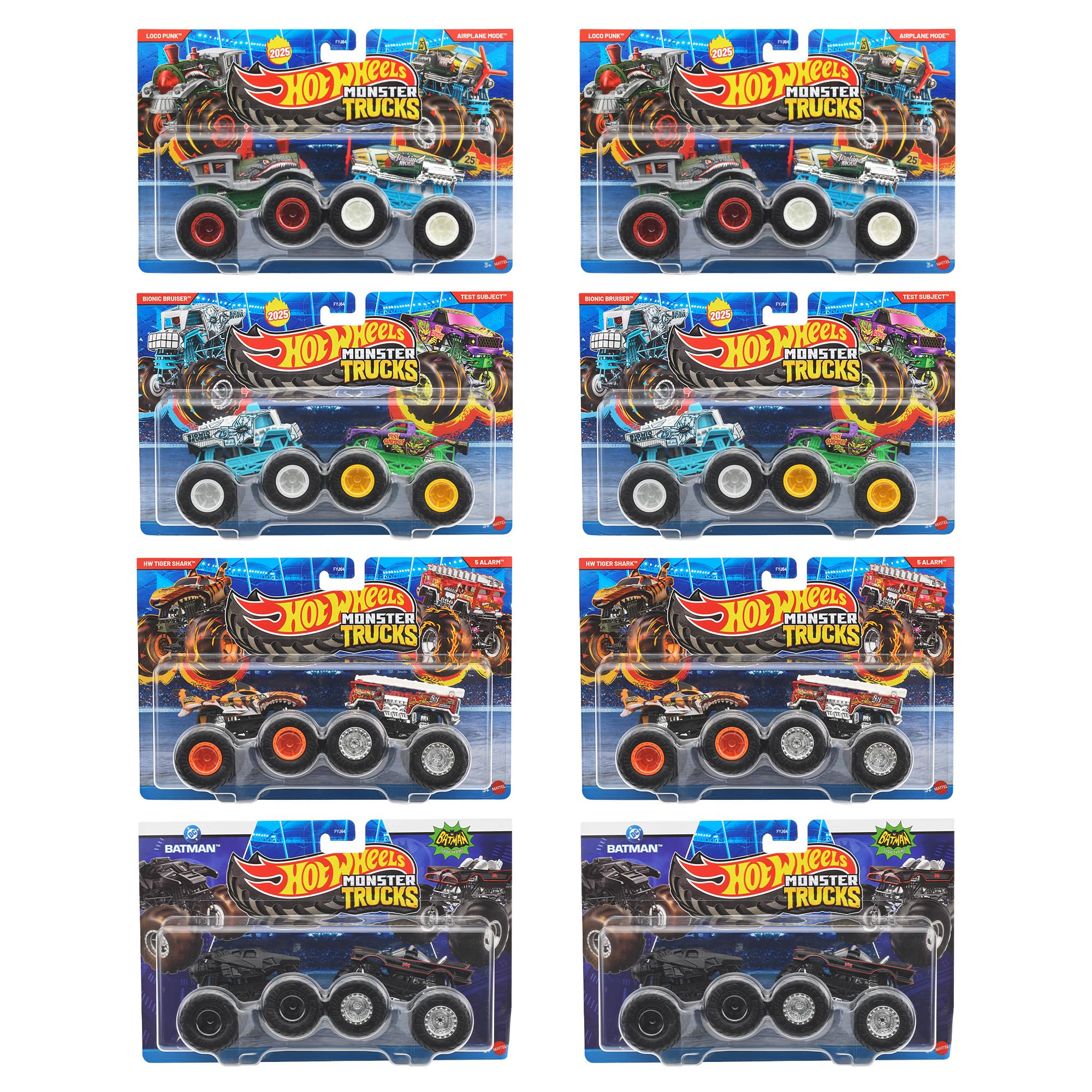 Amazon | ホットウィール(Hot Wheels) モンスタートラック 1:64 2