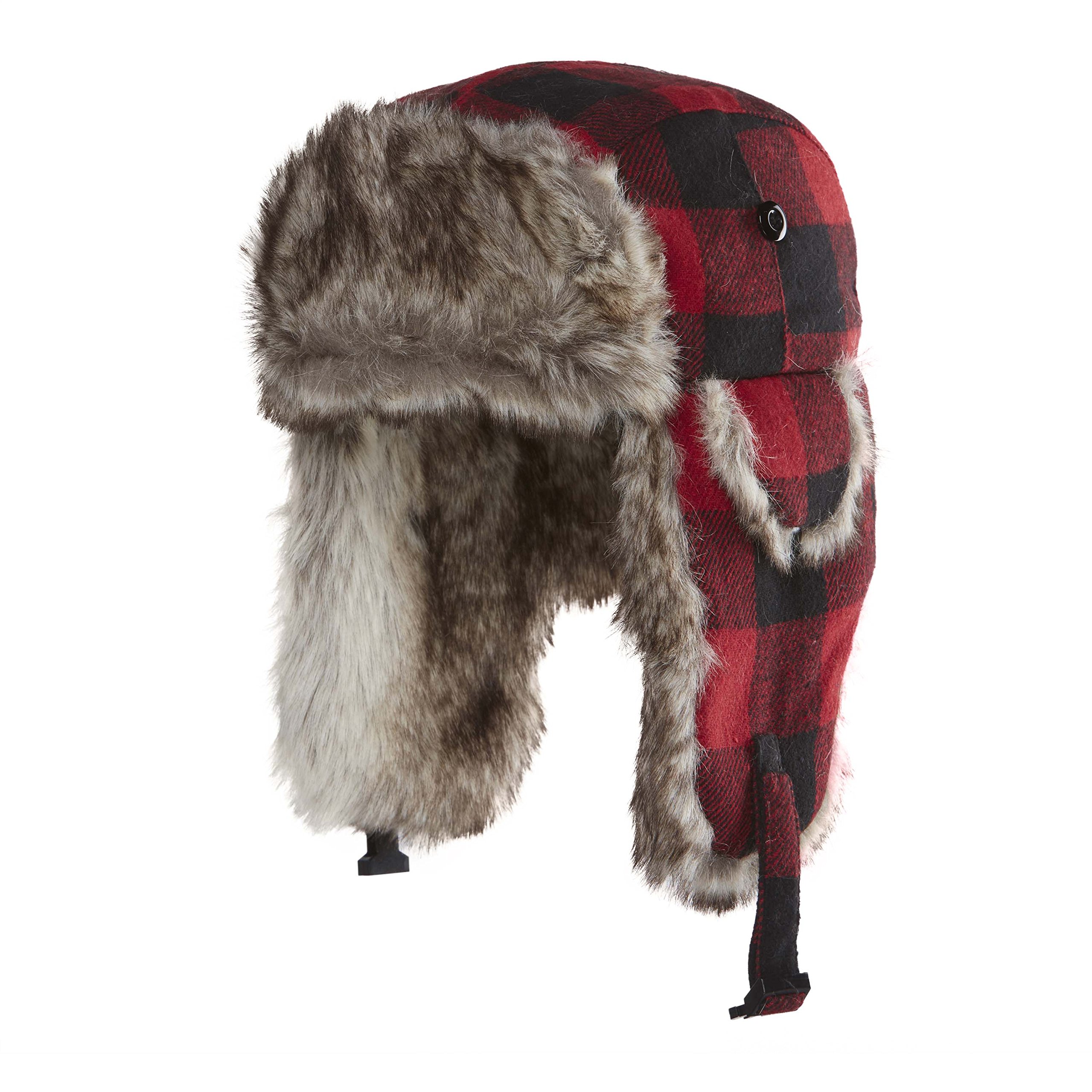 Chaos Hats Chola Plaid Trapper Hat