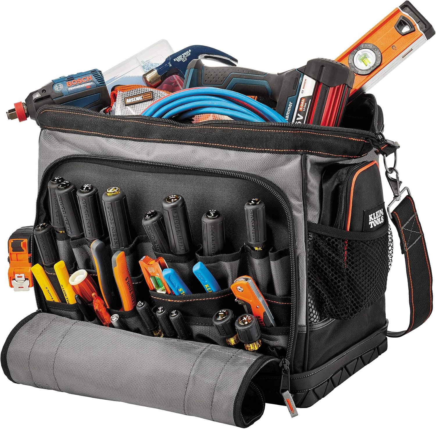 Flаѕh Sаlе Ergodyne - 13715 Arsenal 5818 Tool Bag, Zip Open Sides, 61-Pockets, Large Gray